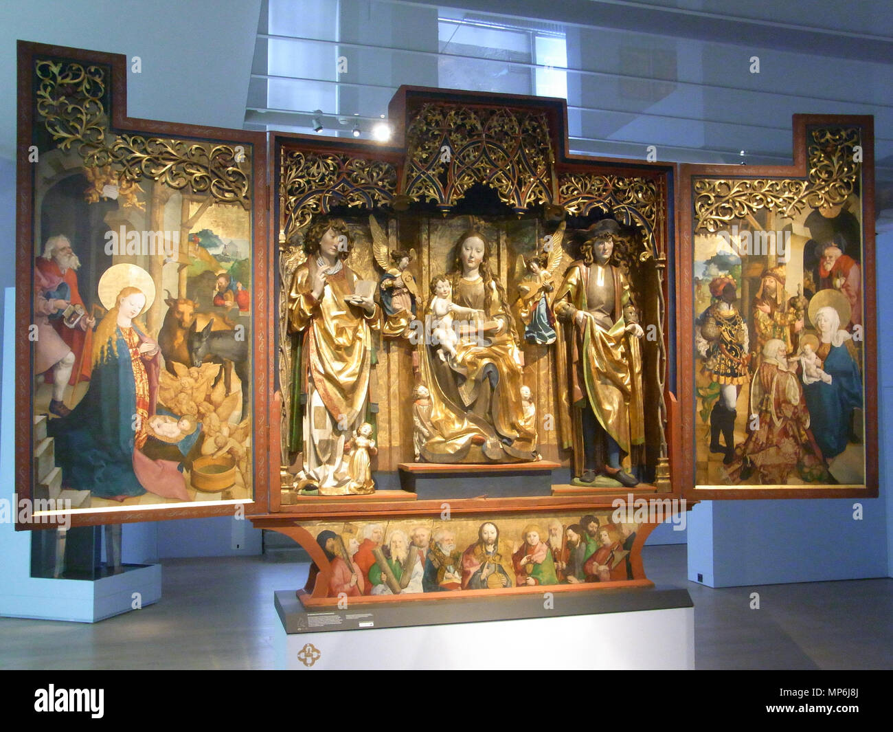 Exif JPEG-Bild 791 Landesmuseum Württemberg-Talheimer Altar -0231355 Stockfoto