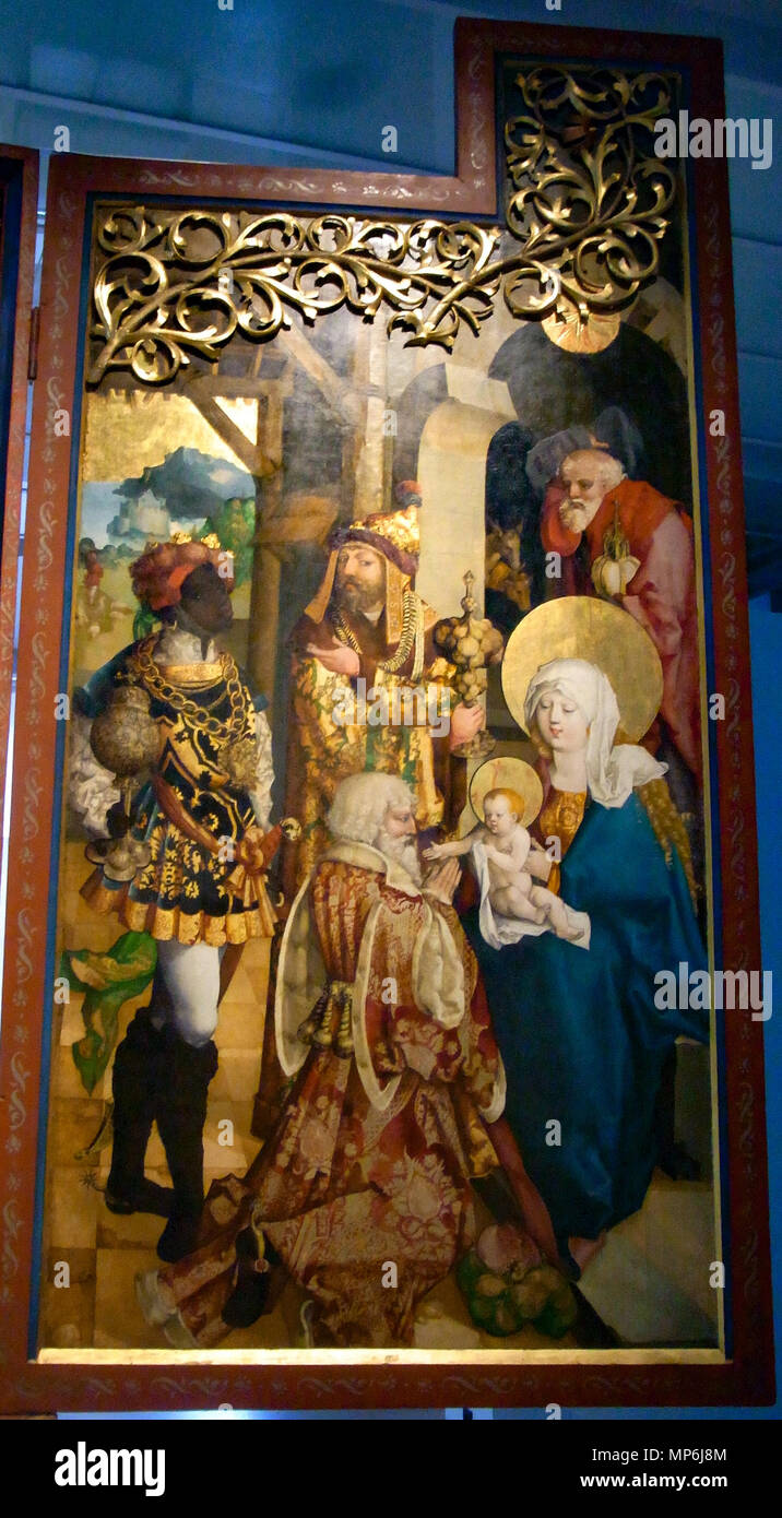 Exif JPEG-Bild 791 Landesmuseum Württemberg-Talheimer Altar -0231362 Stockfoto