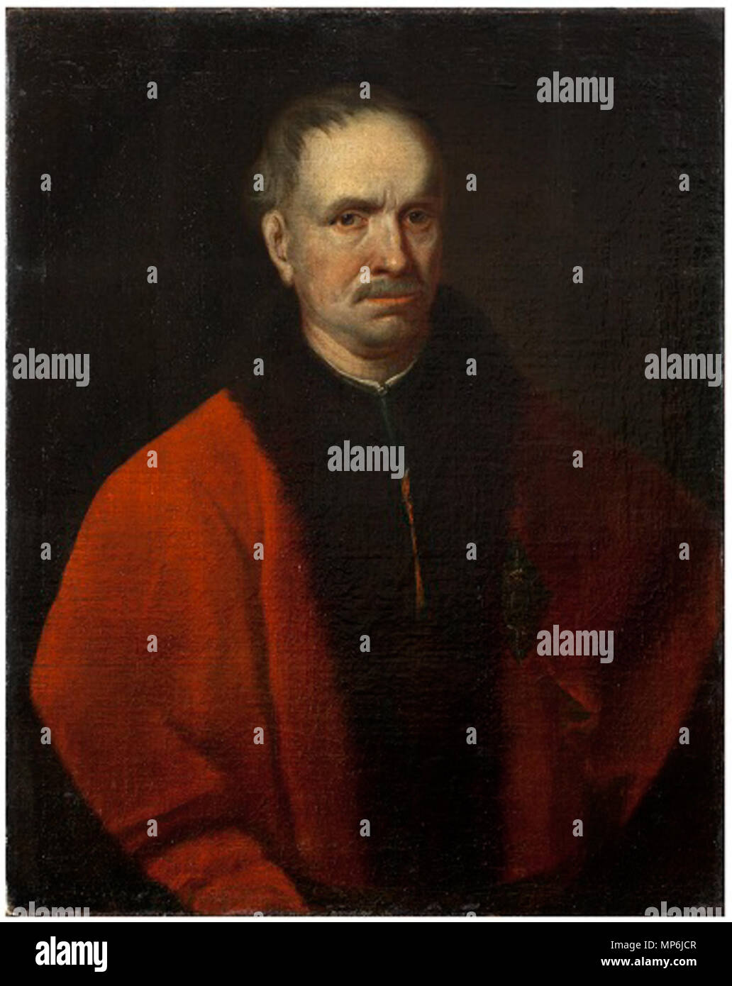 1301 Партрэт шляхціца Завішы. XVIII ст Stockfoto