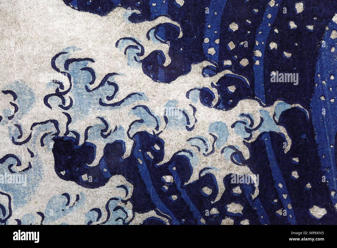 938, Oberhausen, Gasometer - Der schöne Schein - Die große Welle von Kanagawa (Hokusai) 03 n Stockfoto