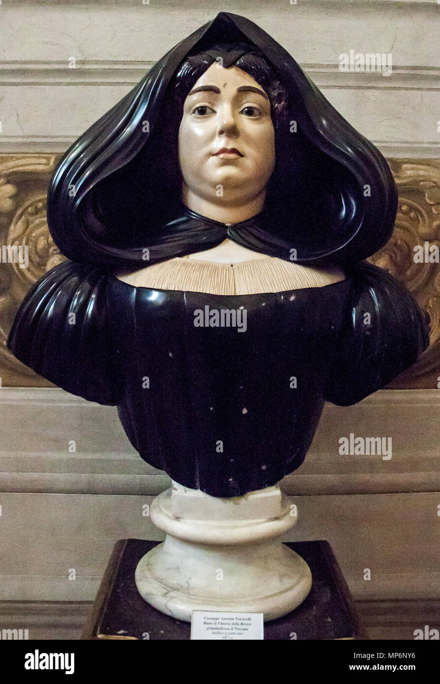 Circa 1697. 913 Museo degli argenti, 2016-05-10, Torricelli Busto Stockfoto