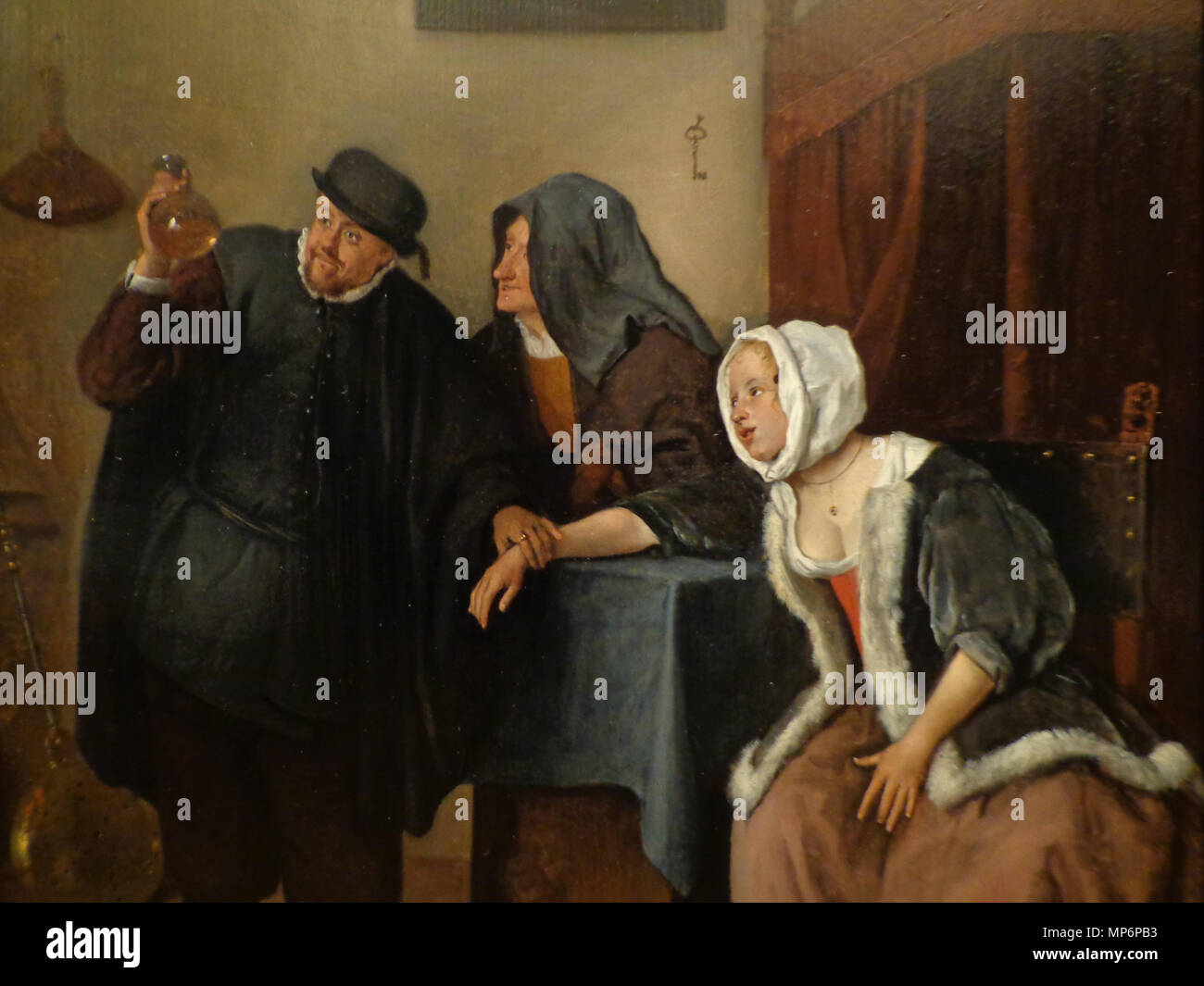 . Englisch: Siehe Datei: De piskijker Tür Jan Steen.jpg Für eine Vollversion. Die Farben meines Foto sind näher an dem, was ich sah, aber:). 3 August 2016, 09:36:10. Jan Steen (1625/1626-1679) Alternative Namen Jan Havicksz. Steen Beschreibung niederländische Maler und Zeichner Geburtsdatum / Tod 1625 oder 1626 vom 23. Februar 1679 (unterirdisch) Ort der Geburt / Tod Leiden Leiden Arbeit Zeitraum 1648-1679 Arbeit Lage Leiden (1648-1649), Den Haag (1649-1654), Delft (1654-1656), Warmond (1656-1660), Haarlem (1661-1670), Leiden (1670-1679) Kontrolle: Q 205863 VIAF: 15041897 ISNI: 0000 0001 0872 Stockfoto