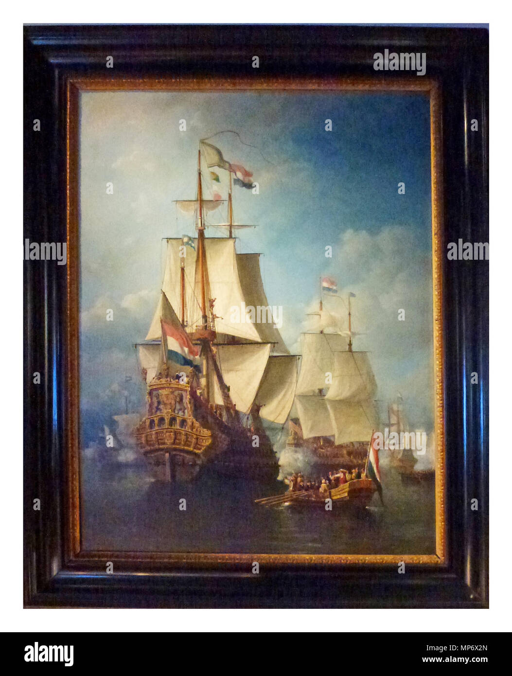 1244 Vlaggenschip De Zeven Provinciën Stockfoto