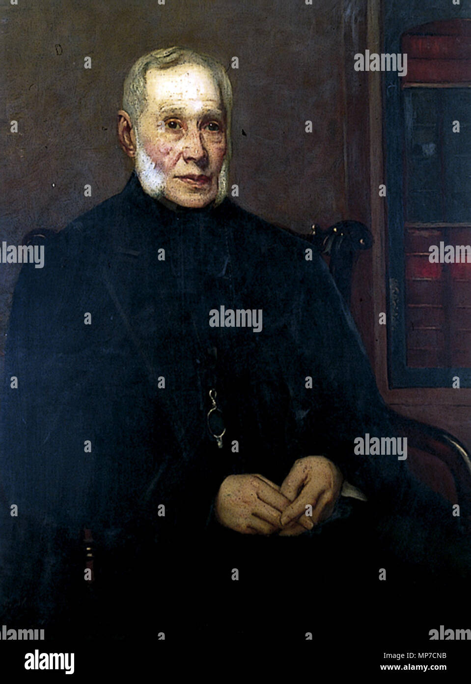 William Reed (1811-1892), Geologe von York. Porträt von William Reed. 1887. 1267 William Reed (1811-1892), Geologe von York YORAG-1201 Stockfoto