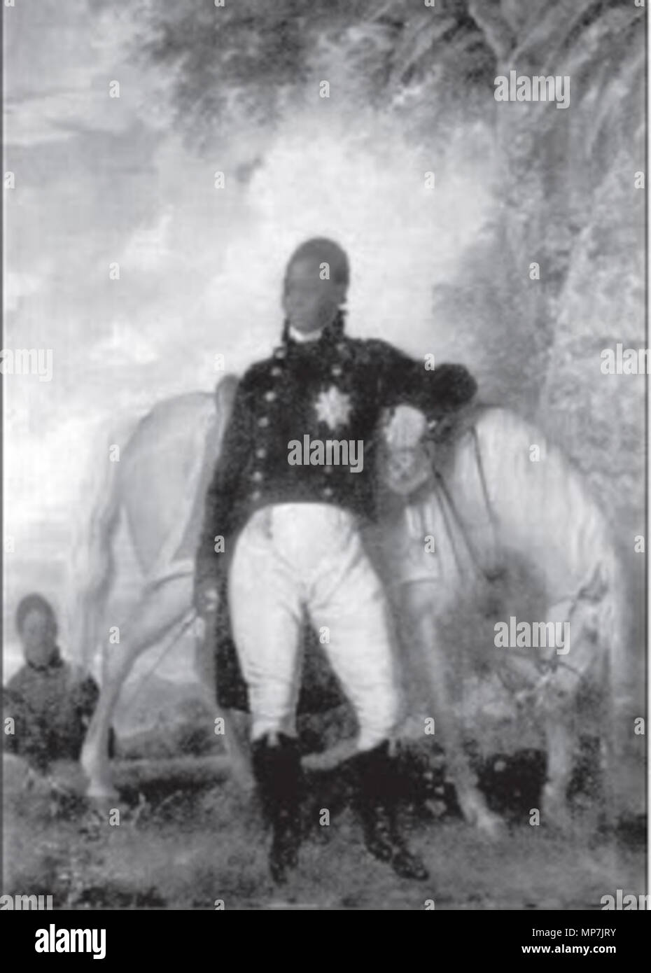 . Englisch: Prince Jacques-Victor Henry (Henri Christophe's Sohn). Vor 1820. 690 Jacques-Victor Henry Christophe Stockfoto