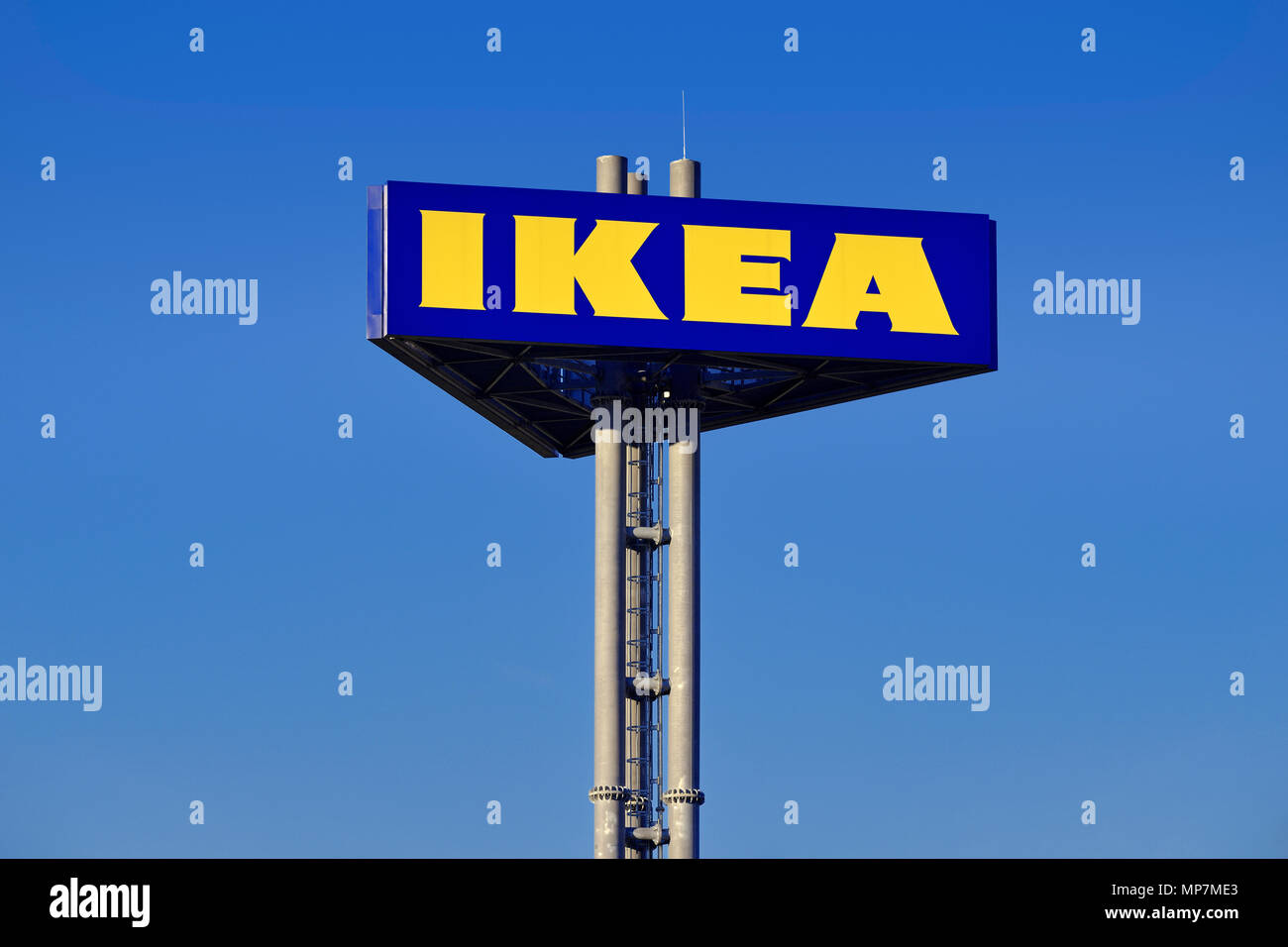 IKEA-Schild Stockfoto