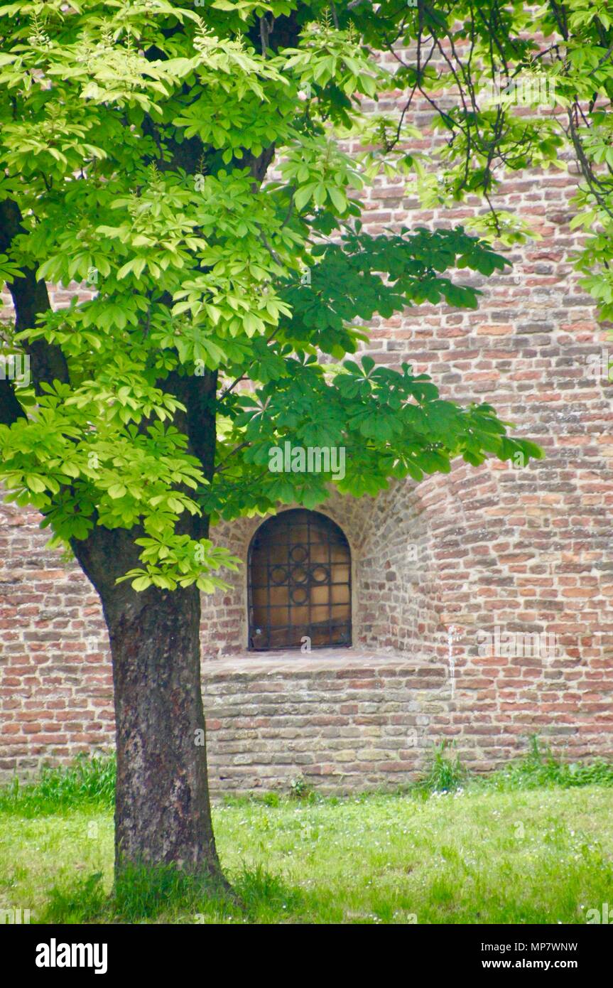 Schloss Fassade in Beograd, Serbien Stockfoto