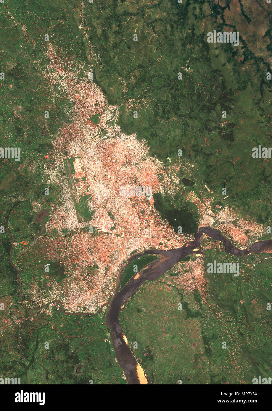 Bangui, Zentralafrikanische Republik Stockfoto