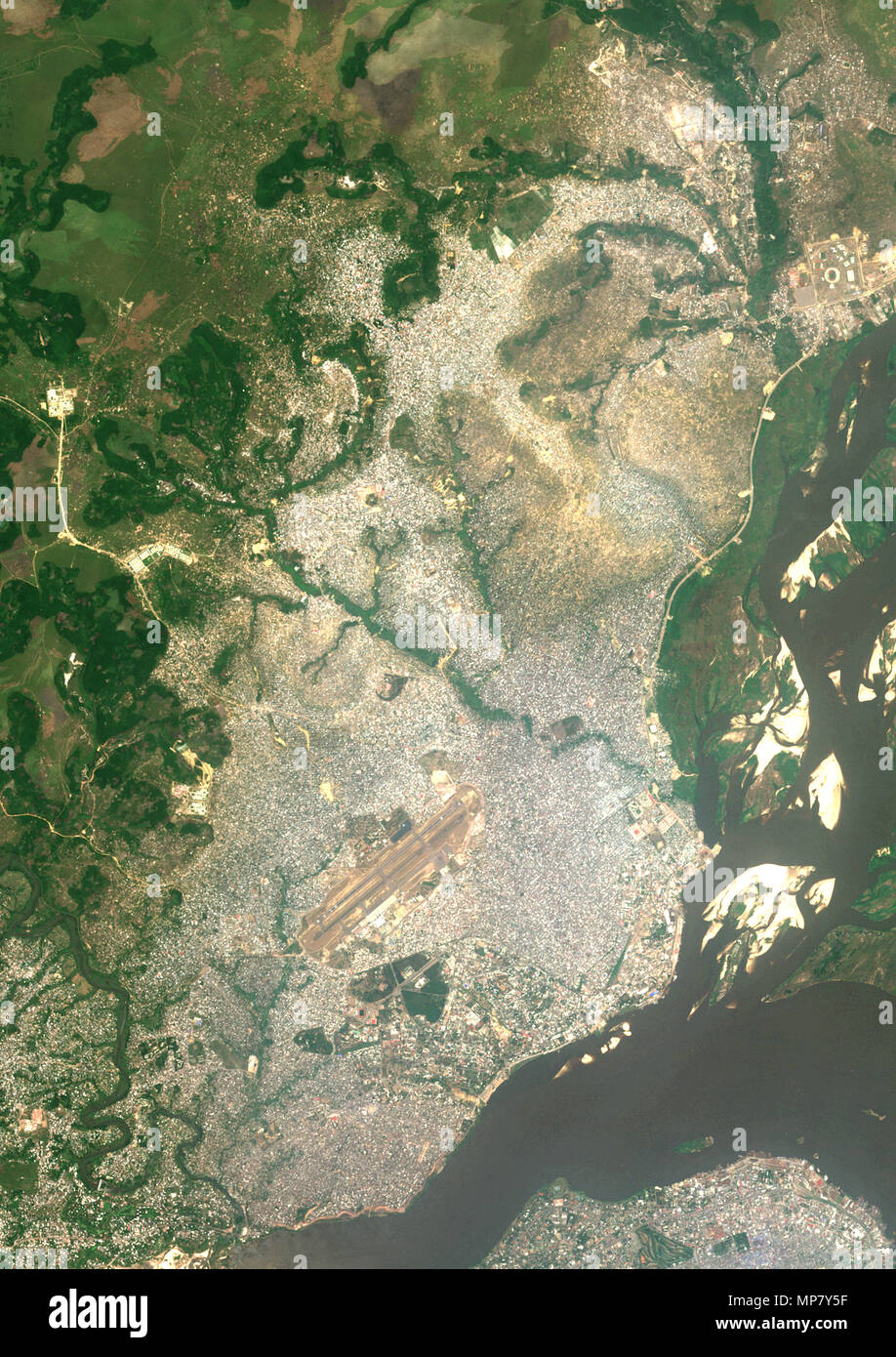 Brazzaville, Republik Kongo Stockfoto