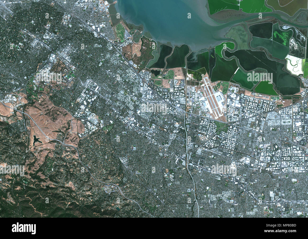 Mountain View, Kalifornien, USA Stockfoto