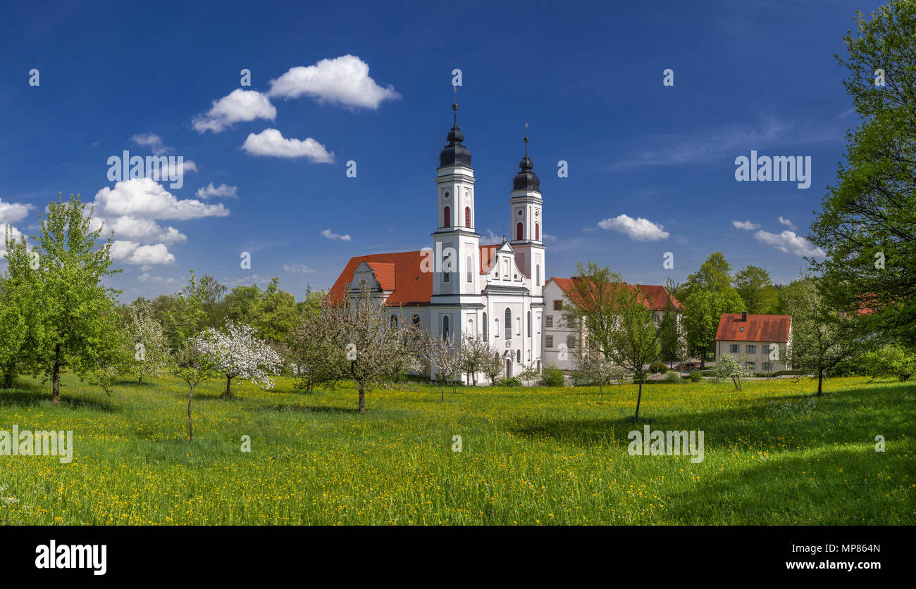 Kloster Irsee, Bayern, Deutschland Stockfoto