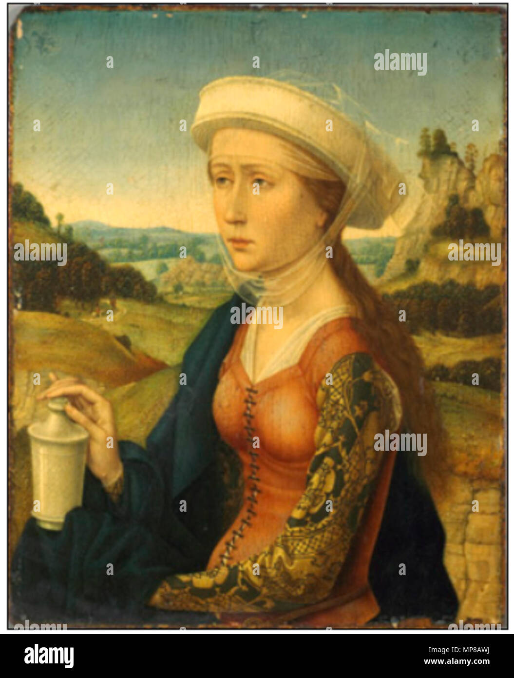 . Englisch: Jef Van der Veken, der RENDERT Magdalena, Koninklijk Instituut voor het Kunstpatrimonium. 15. Jahrhundert. Rogier van der Weyden 716 Jef Van der Veken - das macht die Magdalena Stockfoto