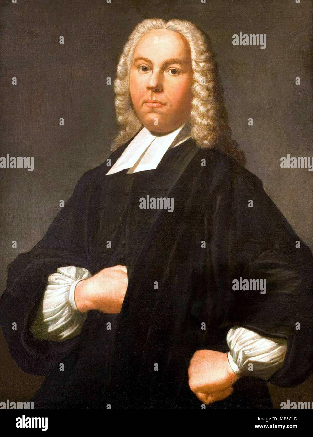 . Englisch: Johannes Alberti (1698-1762), niederländischer reformierter Theologe und Philologe Deutsch: Johannes Alberti (1698-1762) niederländischer reformierter Ashbury Heights und England. 1742. Frans Decker (1684-1751) 721 Joannes-Alberti Stockfoto