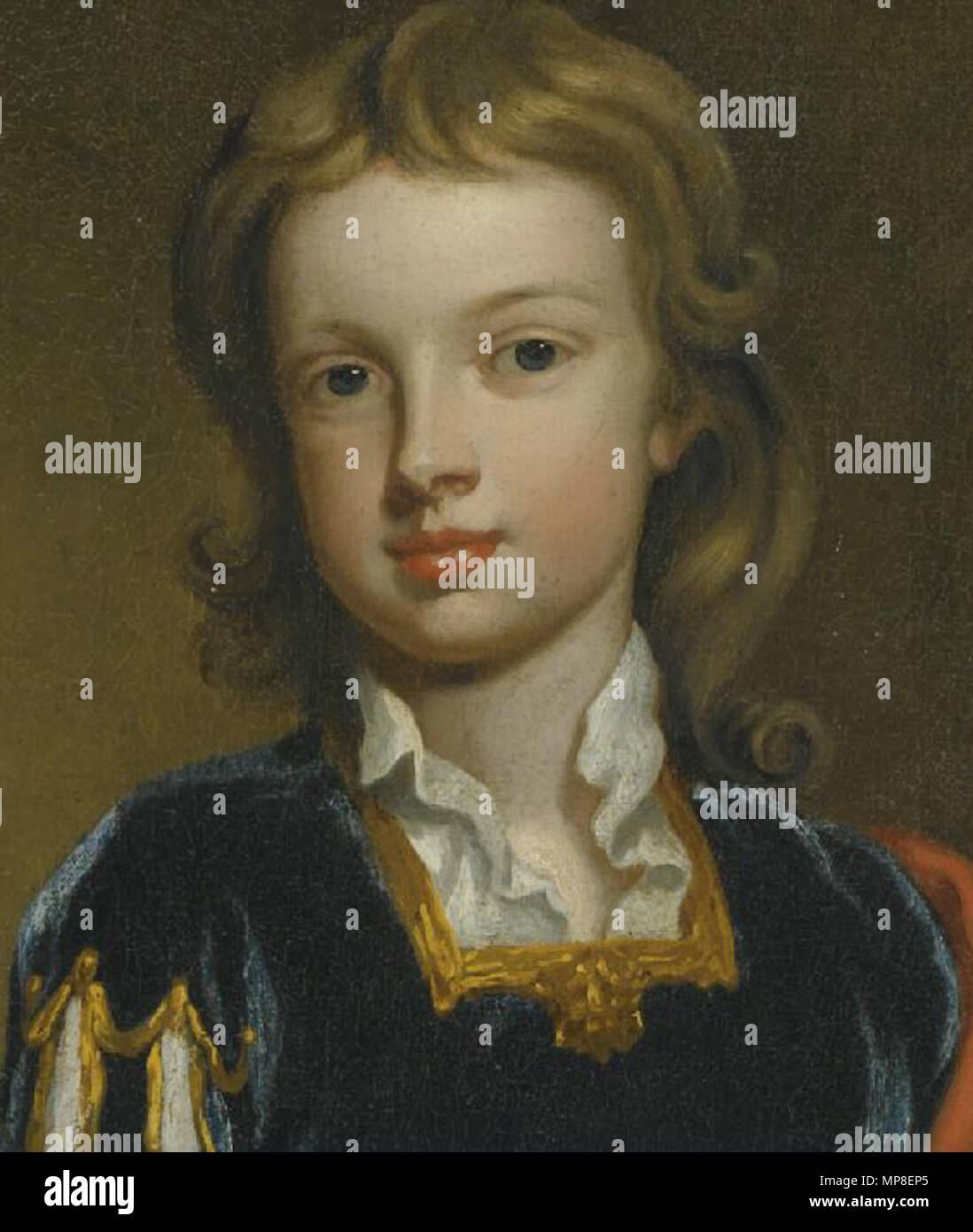 . Englisch: John Churchill, Marquis von Blandford (1686-1703), Erbe des 1. Herzog von Marlborough. 17. Jahrhundert. 731 John Churchill, Marquis von Blandford (1686-1703) Stockfoto