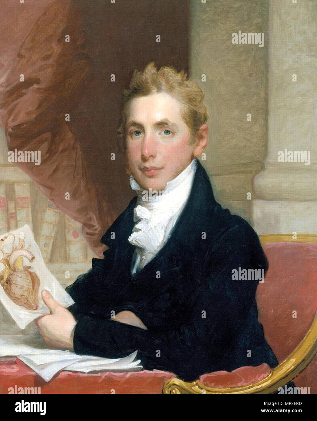 John Collins Warren 1812. 731 John Collins Warren Stockfoto