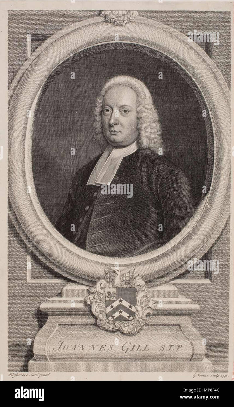 . Englisch: Portrait von John Gill. 1684. George Vertue (1684-1756) Alternative Namen George Tugend; Vertue; G. Vertue; Herr Vertue; Tugend Beschreibung britische Maler, Kupferstecher und antiquarische Datum der Geburt / Tod 1684 vom 24. Juli 1756 Ort der Geburt / Todes London London Arbeitsort Greater London Authority control: Q 930477 VIAF: 24699291 ISNI: 0000 0000 8365 3517 ULAN: 500013594 81142223 LCCN: n NLA: 35791538 WorldCat 732 John Gill von Vertue Stockfoto
