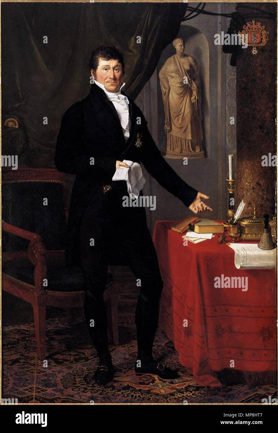 743 Joseph-Fran çois Ducq - charles-louis Baron de Keverberg de Kessel-WGA 06834 Stockfoto