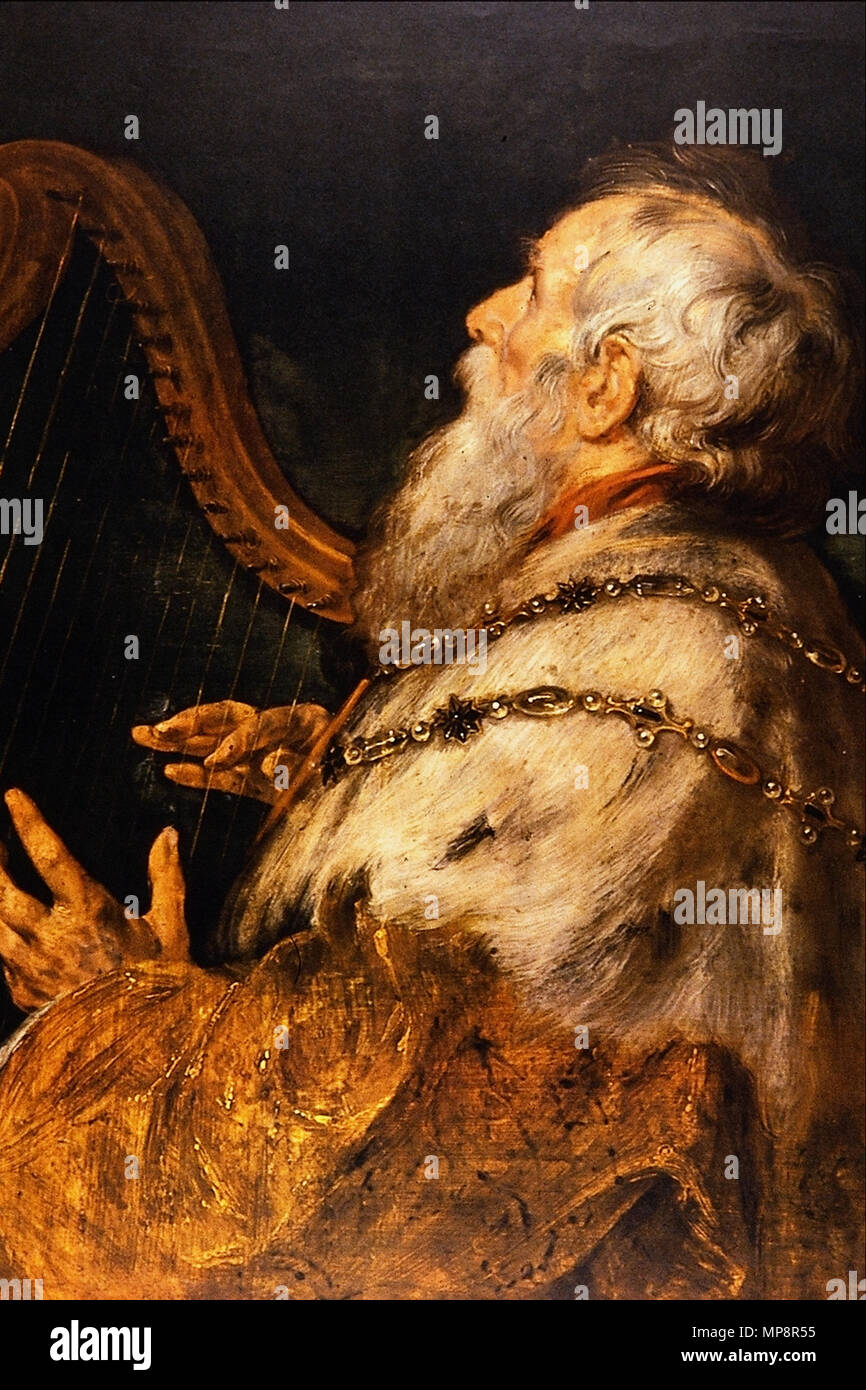 König David TBD, werden aktualisiert. 765 König David - Sir Peter Paul Rubens Stockfoto