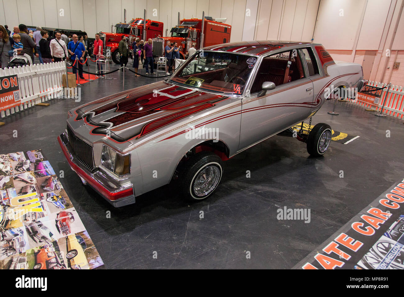 LONDON, UK, 18. MAI 2018: Auto confused.com Konzept auf der London Motor Show im Excel Convention Center. Die Show ist der größte britische Automotive Stockfoto
