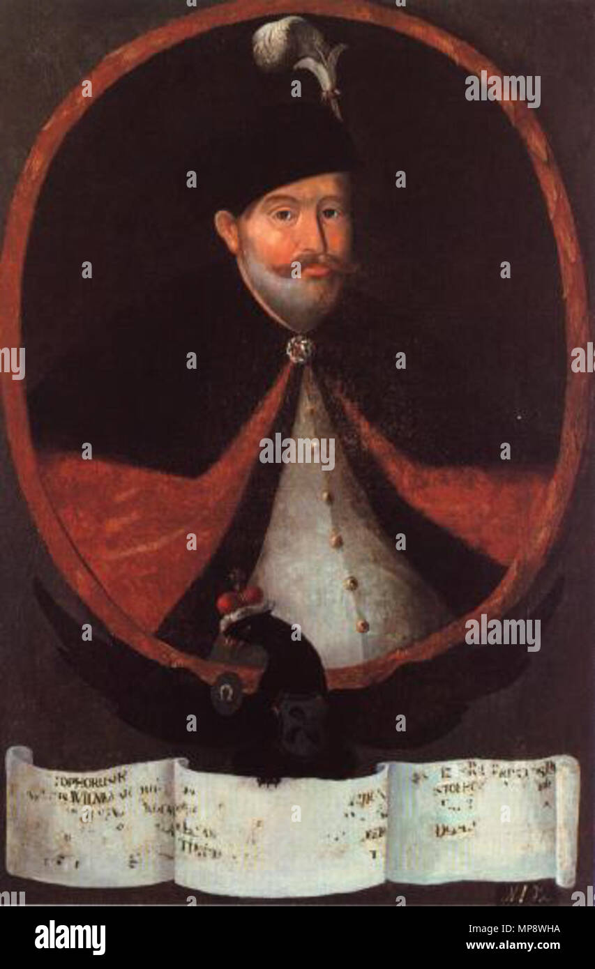 777 Krzysztof Radziwiłł (młodszy) (1585-1640), dunkle Version Stockfoto