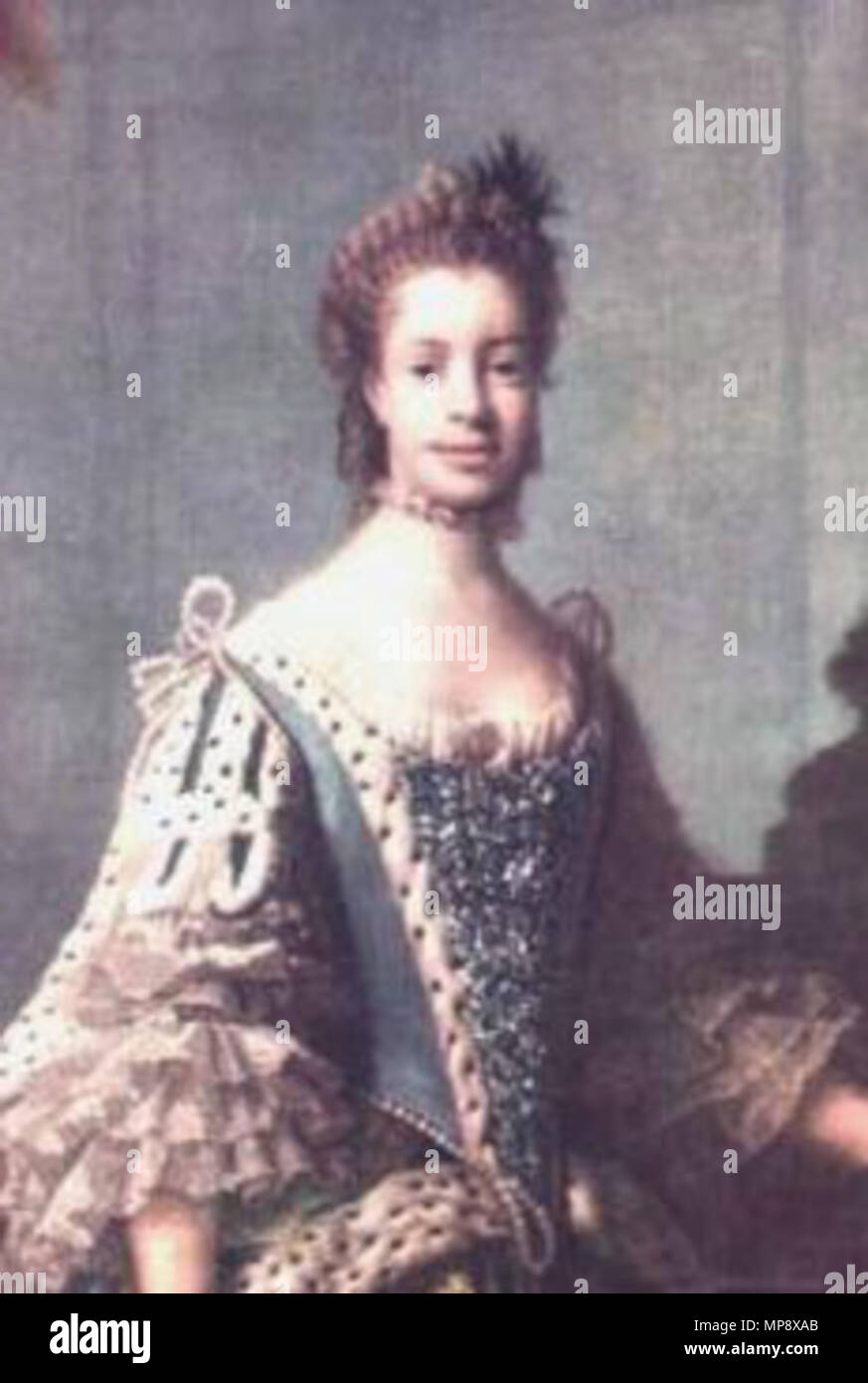 780 Königin Sophie Charlotte von Mecklenburg-Strelitz Stockfoto