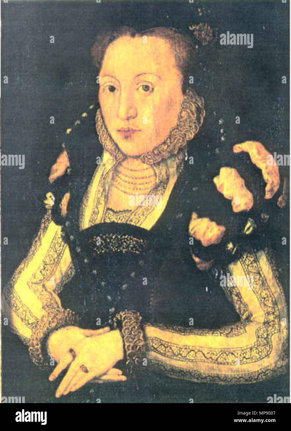 Lady Mary Gray (1545-1578) 1571. 789 Ladymarygray Stockfoto