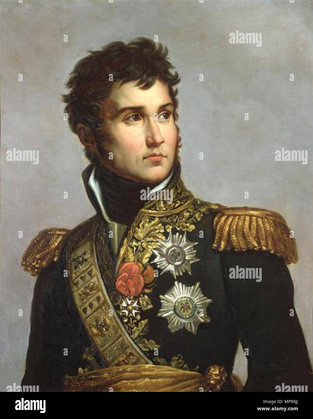 792 Julie Volpelière (d'après Gérard) - Le Maréchal Lannes (1769-1809), 1834 Stockfoto