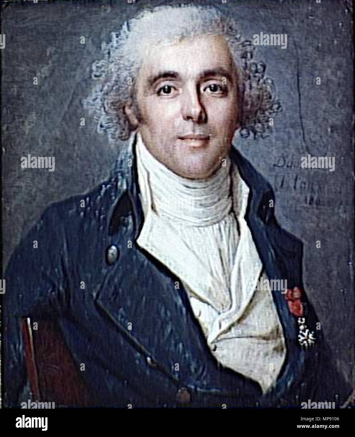 Portrait du Comte Laumond, Assis (offizielle Bezeichnung). Englisch: Portrait von Jean-Charles - Joseph Laumond (1753-1825). 4. Quartal 18. Jahrhundert - im ersten Quartal des 19. Jahrhunderts. 793 Laumond Jean-Charles - Joseph Stockfoto