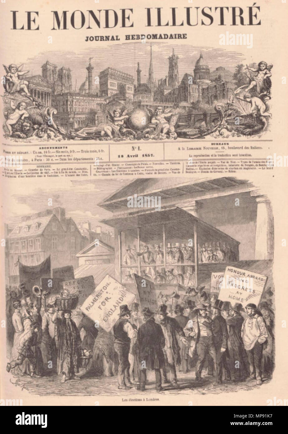 798 Le Monde illustré Ausgabe 01 Stockfoto