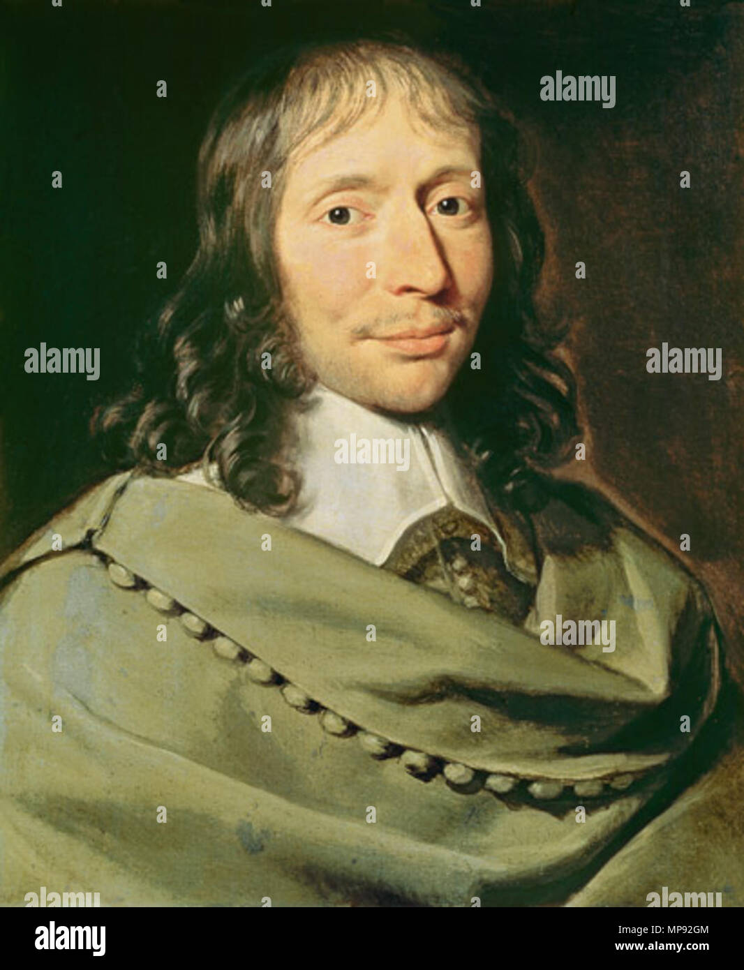 . Portrait von Louis-Isaac Lemaistre de Sacy, Herr von Port-Royal, oder von Antoine Le Maître, seinem älteren Bruder von der Werkstatt Jan Davidsz. de Heem. 17. Jahrhundert. 801 Lemaistre de Sacy Heem Port-Royal PRP031 Stockfoto