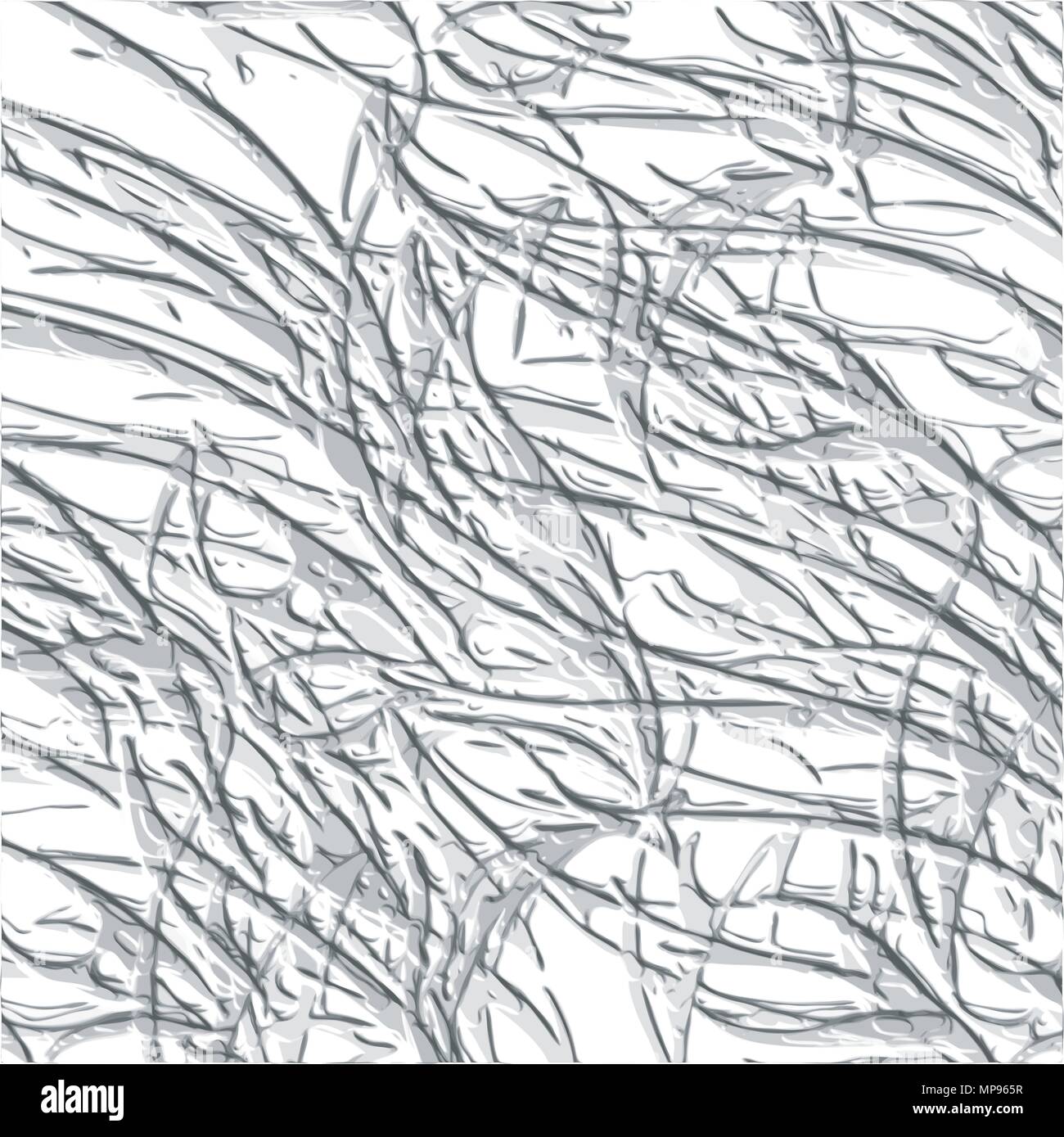 Grau 3D gravierten Linien stuck Struktur Hintergrundmuster, Vector Illustration Stock Vektor