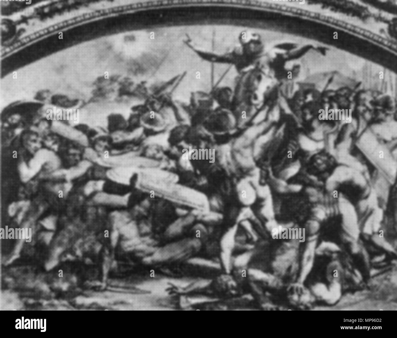 . RAFFAELLO Sanzio Dekoration der Loggia im Freien Palazzi Pontifici, Vatikan. Zwischen 1518 und 1519 siehe Dateiname oder Kategorie 817 Loggia di Raffaello, 10, 03. Stockfoto