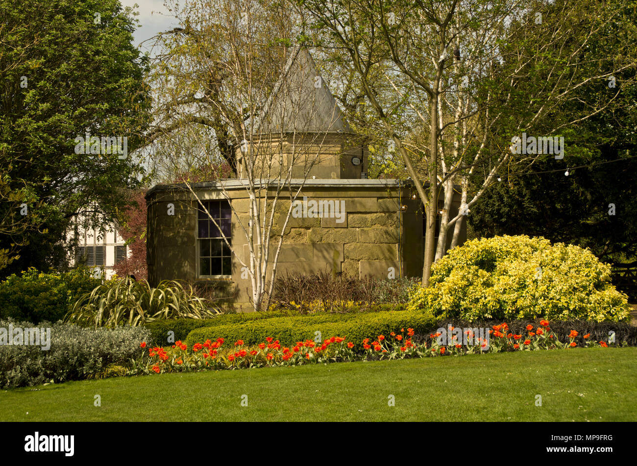 Das Observatorium im Museum Gardens York Stockfoto