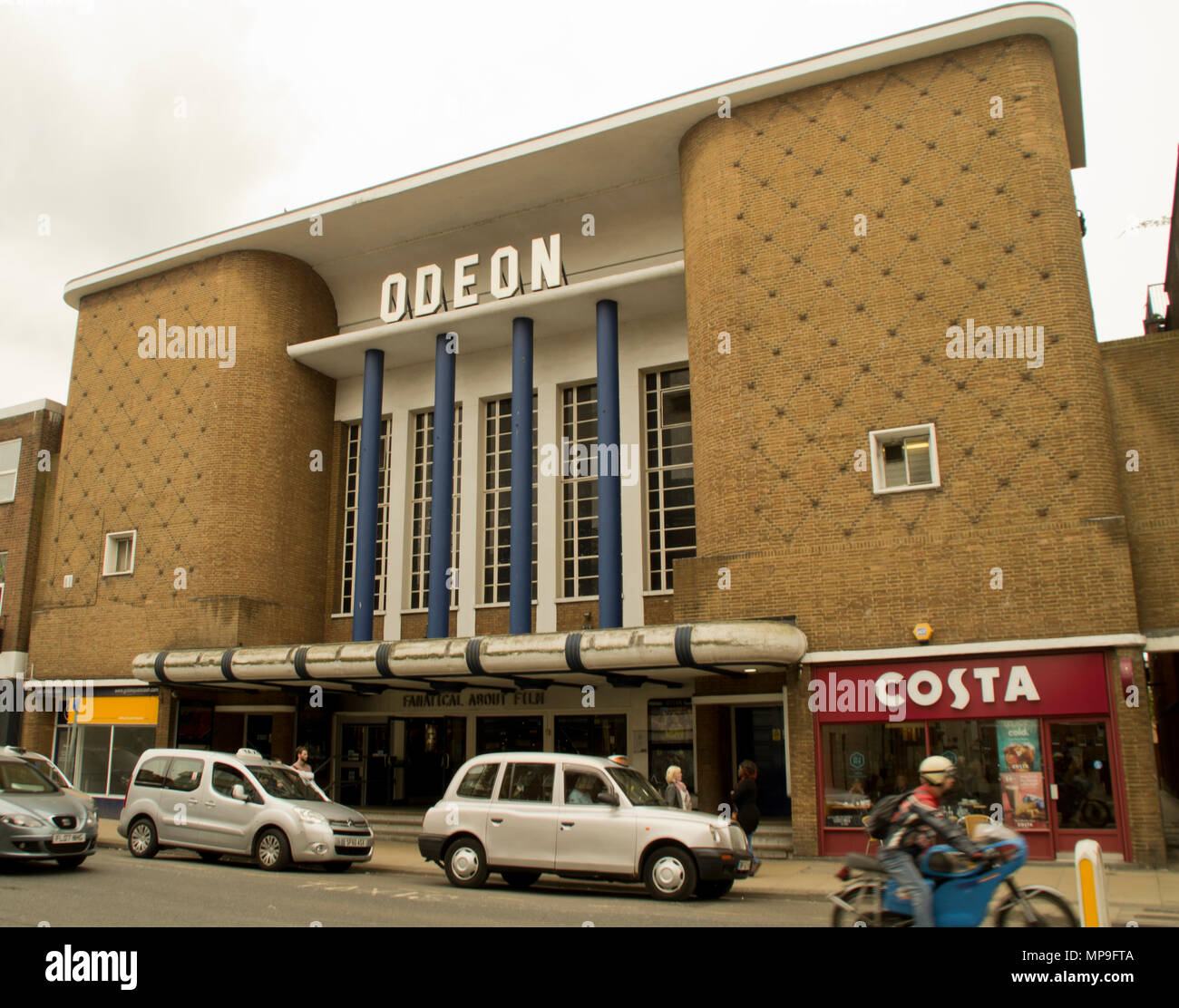 Das Kino Odeon Worcester Stockfoto