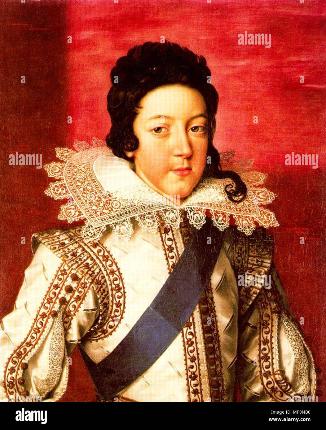 . Englisch: Louis XIII als Dauphin. 1616. Frans Pourbus der Jüngere (1569-1622) Alternative Namen Frans Porbus (II), Frans Purbis (II), Frans II Pourbus Frans Pourbus der jüngeren Beschreibung flämischen Maler, Zeichner und Maler, der Sohn des Frans Pourbus (I) das Datum der Geburt / Tod 1569 19. Februar 1622 Ort der Geburt / Todes Antwerpen Paris arbeiten Zeitraum zwischen ca. 1590 und ca. 1622 Standort Antwerpen (1591), Brüssel (1600), Mantua (1600-1609), Paris (1609-1622) Kontrolle: Q 934540 VIAF: 71448970 ISNI: 0000 0001 2102 240 X ULAN: 500008791 LCCN: Nr 2001000553 WGA: PO Stockfoto