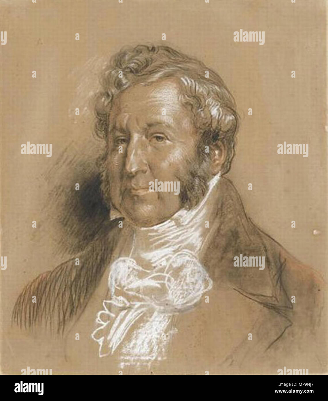 Porträt von Louis Philippe (1773-1850), Roi Bourgeois aus dem 19. Jahrhundert/(2. Viertel 19. Jh.). 825 Louis-Philippe. lami Stockfoto