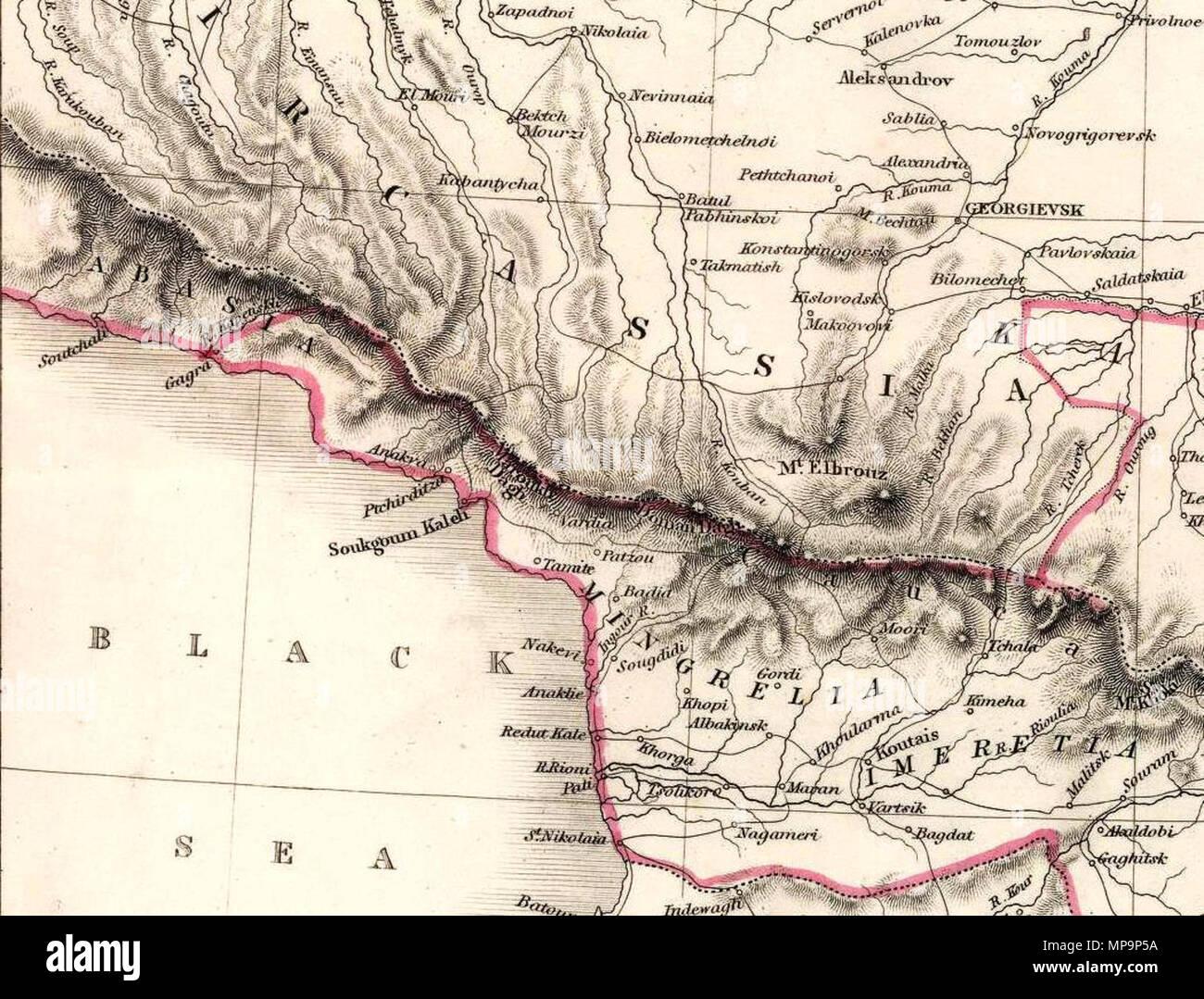 . Englisch: Sharpe die entsprechenden Karten. Russland im Kaukasus. London - von Chapman und Halle, 186 Strand, 1847 veröffentlicht. Gg-Serie. 1847. John sharpe (1777-1860); Joseph Wilson Lowry (1803-1879) Alternative Namen Lowry, J.W. Beschreibung britischen Graveur Geburtsdatum / Tod vom 7. Oktober 1803 vom 10. Juni 1879 Behörde: Q 6288013 VIAF: 41690671 ISNI: 0000 0000 7379 2871 ULAN: 500056859 LCCN: Nr: 35891264 90023562 NLA WorldCat 828 Lowry, W.; Sharpe, J. in Russland im Kaukasus. 1847 (F) Stockfoto