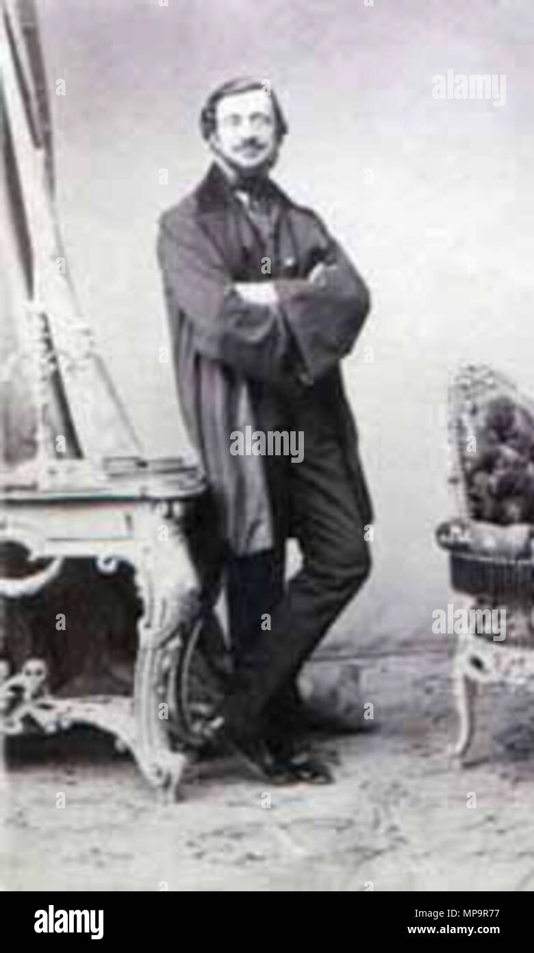 . Română: Ludwig Angerer-Carol Popp de Szathmary, Viena, deţinător Biblioteca Academiei Române. 832 Ludwig Angerer-Carol Popp de Szathmary Stockfoto