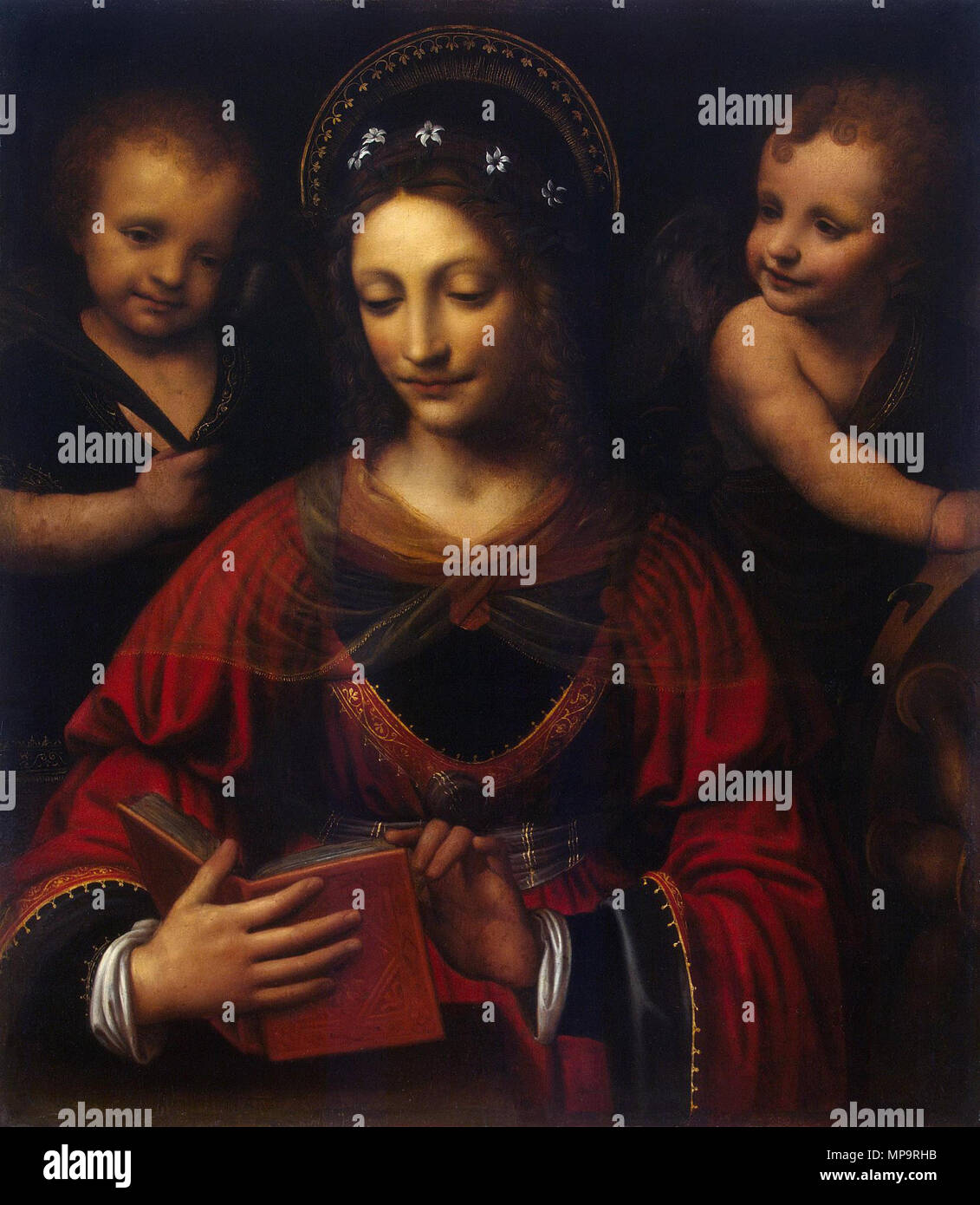 Italienisch: Santa Caterina St Catherine zwischen 1527 und 1531. 833 Bernardino Luini 012 Stockfoto