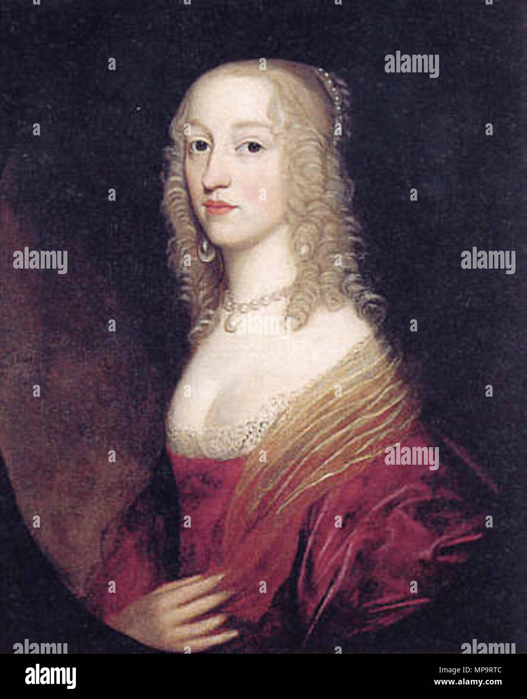 . English: Porträt von Luise Hollandine, eigentlich Louise Maria, Pfalzgräfin bei Rhein Englisch: Portrait von Luise Hollandine, in der Tat Louise Maria, Pfalzgräfin bei Rhein. 1642. Gerard van Honthorst (1592 - 1656) Alternative Namen Gerard Honthorst, Gerard Hermansz. van Honthorst, Gerardus Honthorst, Gerrit van Honthorst Hondhorst, Gerrit, Gerrit van Honthorst, Gherardo Fiammingo, Gherardo della Notte, Gherardo delle Notti, Gherardo Delle Notti Beschreibung niederländische Maler, Grafiker und Maler Geburtsdatum / Tod 4. November 1592 bis 27. April 1656 Ort der Geburt / Todes Utrecht Stockfoto