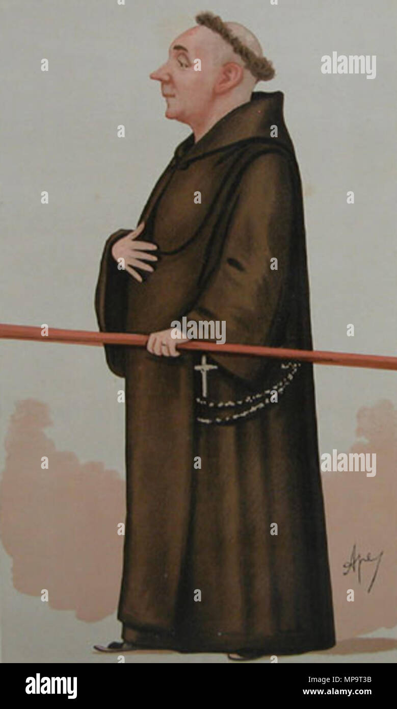 . Karikatur von Joseph Leycester Lyne (1837-1908), alias Pater Ignatius. 1887. 'Ape' Carlo Pellegrini (1839-1889) Alternative Namen Singe, Ape Beschreibung italienische Künstler und Karikaturist Geburtsdatum / Tod am 25. März 1839 vom 22. Januar 1889 Ort der Geburt / Todes Capua in London arbeiten Standort London Authority control: Q 935877 VIAF: 91408204 ISNI: 0000 0001 1684 9584 ULAN: 500106277 94116782 LCCN: n NLA: 35070756 WorldCat 835 Joseph Leycester Lyne Stockfoto