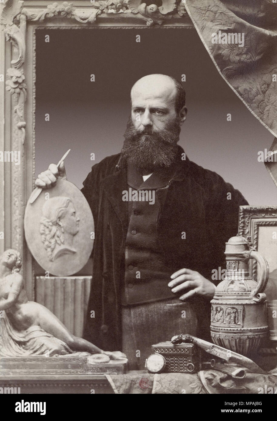 . Français: Mathieu-Meusnier, (1824-1896), Bildhauer et collectionneur Français. Ca. 1895. . 2013-07-24 für Hochladen. Nadar (1820 - 1910) Alternative Namen Gaspard-Félix Tournachon legal Name: Pseudonym: Nadar Beschreibung der französische Fotograf, Karikaturist, Schriftsteller und Ballonfahrer Datum der Geburt / Tod 6. April 1820 20. März 1910 Ort der Geburt / Todes Paris früheren 4. Arrondissement von Paris arbeiten Zeitraum 1854 - 1910 Standort Paris Authority control: Q 40116 VIAF: 84808952 ISNI: 0000 0001 2141 8535 ULAN: 500005199 50014563 LCCN: n NLA: 35553829 WorldCat (Atelier). Hochladen, Stich ein Stockfoto