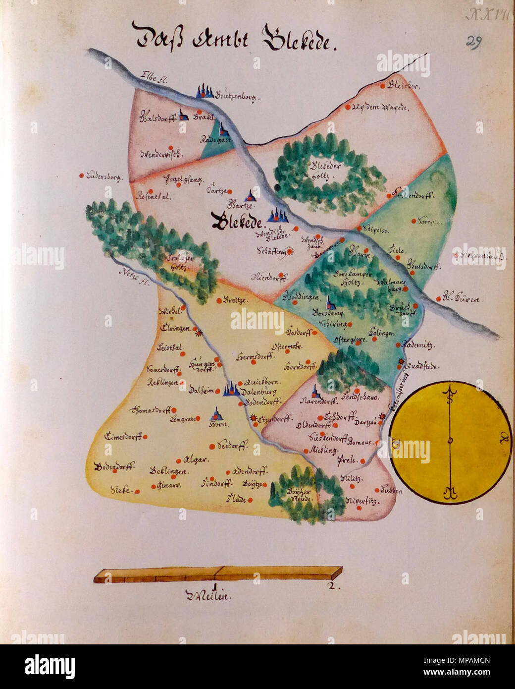. English: Ämteratlas des Fürstentums Lüneburg von Johannes Mellinger, um 1600. 30 Oktober 2013, 18:07:12. Johannes Mellinger (1540 - 1603) Alternative Namen Johann Mellinger; Johannis Mellinger Beschreibung deutsche Kartograph, Arzt und Lehrer Datum der Geburt / Tod 1538 Mai 1603 Ort der Geburt / Todes Halle, Deutschland Celle, Deutschland Authority control: Q 20607326 VIAF: 18088035 ISNI: 0000 0001 1601 9839 LCCN: Nr 2001044085 GND: 121783758 SUDOC: 195193563 WorldCat 882 Mellinger, 29. Stockfoto