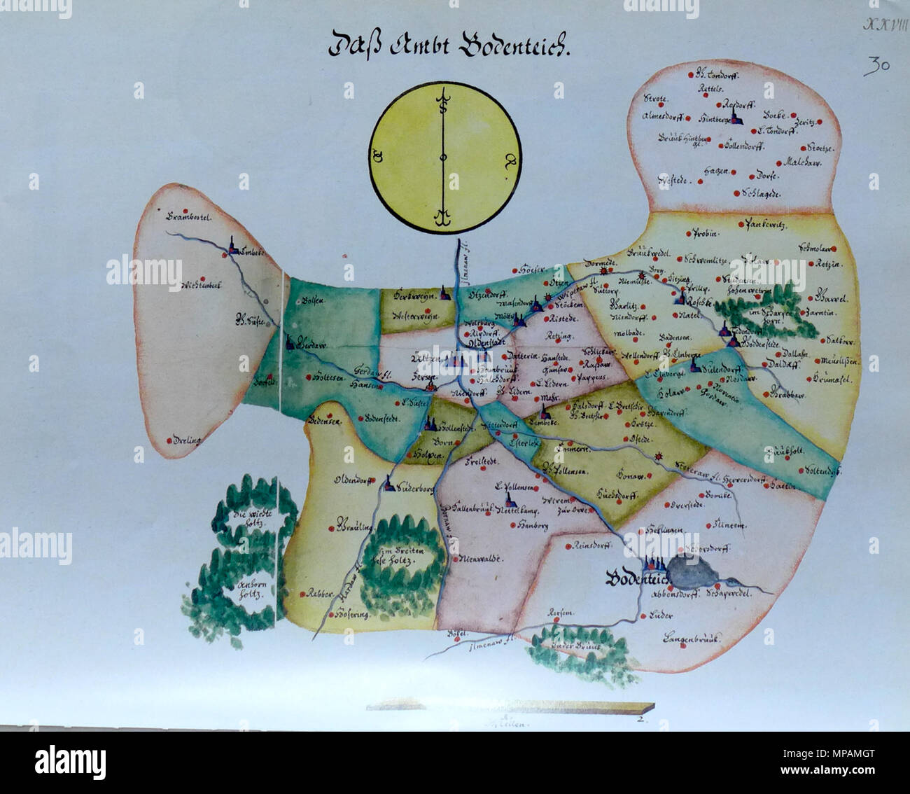 . English: Ämteratlas des Fürstentums Lüneburg von Johannes Mellinger, um 1600. 30 Oktober 2013, 18:07:48. Johannes Mellinger (1540 - 1603) Alternative Namen Johann Mellinger; Johannis Mellinger Beschreibung deutsche Kartograph, Arzt und Lehrer Datum der Geburt / Tod 1538 Mai 1603 Ort der Geburt / Todes Halle, Deutschland Celle, Deutschland Authority control: Q 20607326 VIAF: 18088035 ISNI: 0000 0001 1601 9839 LCCN: Nr 2001044085 GND: 121783758 SUDOC: 195193563 WorldCat 882 Mellinger 30. Stockfoto