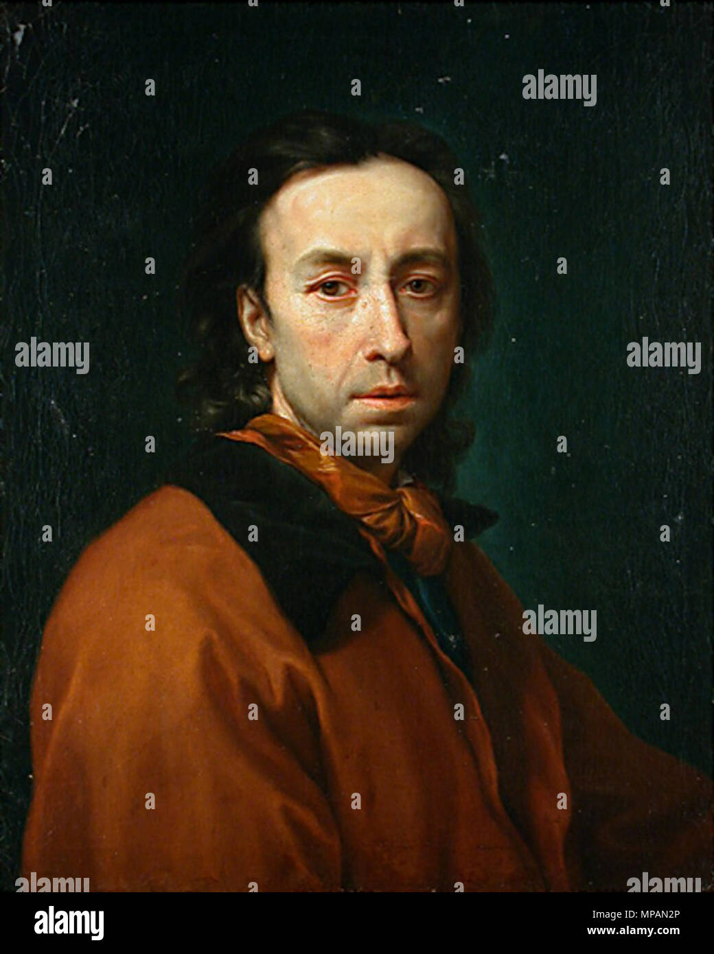 Selbstportrait, circa 1778. 884 Raphael Mengs Selbstportrait Stockfoto