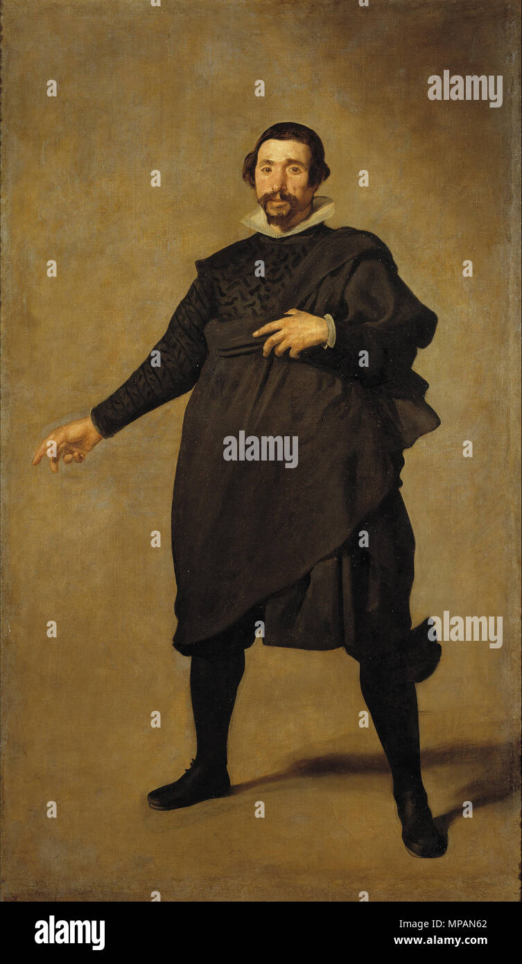 1228 Velázquez - Pablo de Valladolid (Museo del Prado, 1636-37) Stockfoto