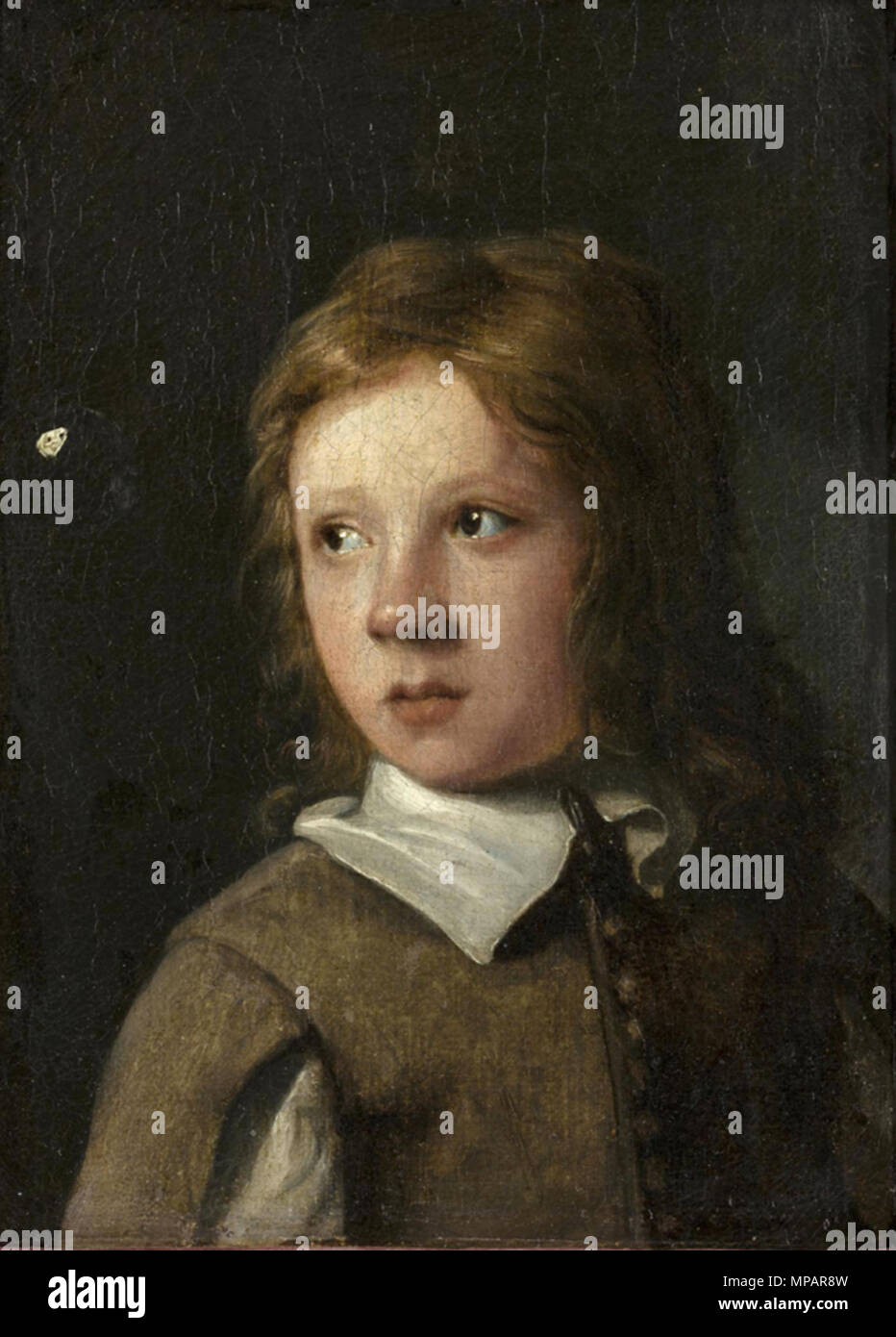 Porträt eines Jungen ca. 1655 - 1661. 892 Michiel Sweerts - Porträt eines Jungen Stockfoto