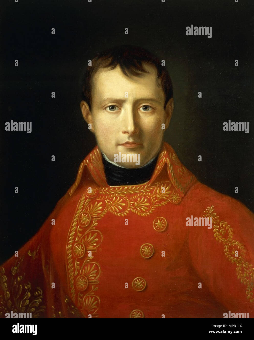 Italiano: Ritratto di Napoleone Bonaparte, ich Primo Konsole. Età napoleonica, Francia XIX secolo. 1799-1804. 917 Napoleon Bonaparte als Ersten Konsul Stockfoto
