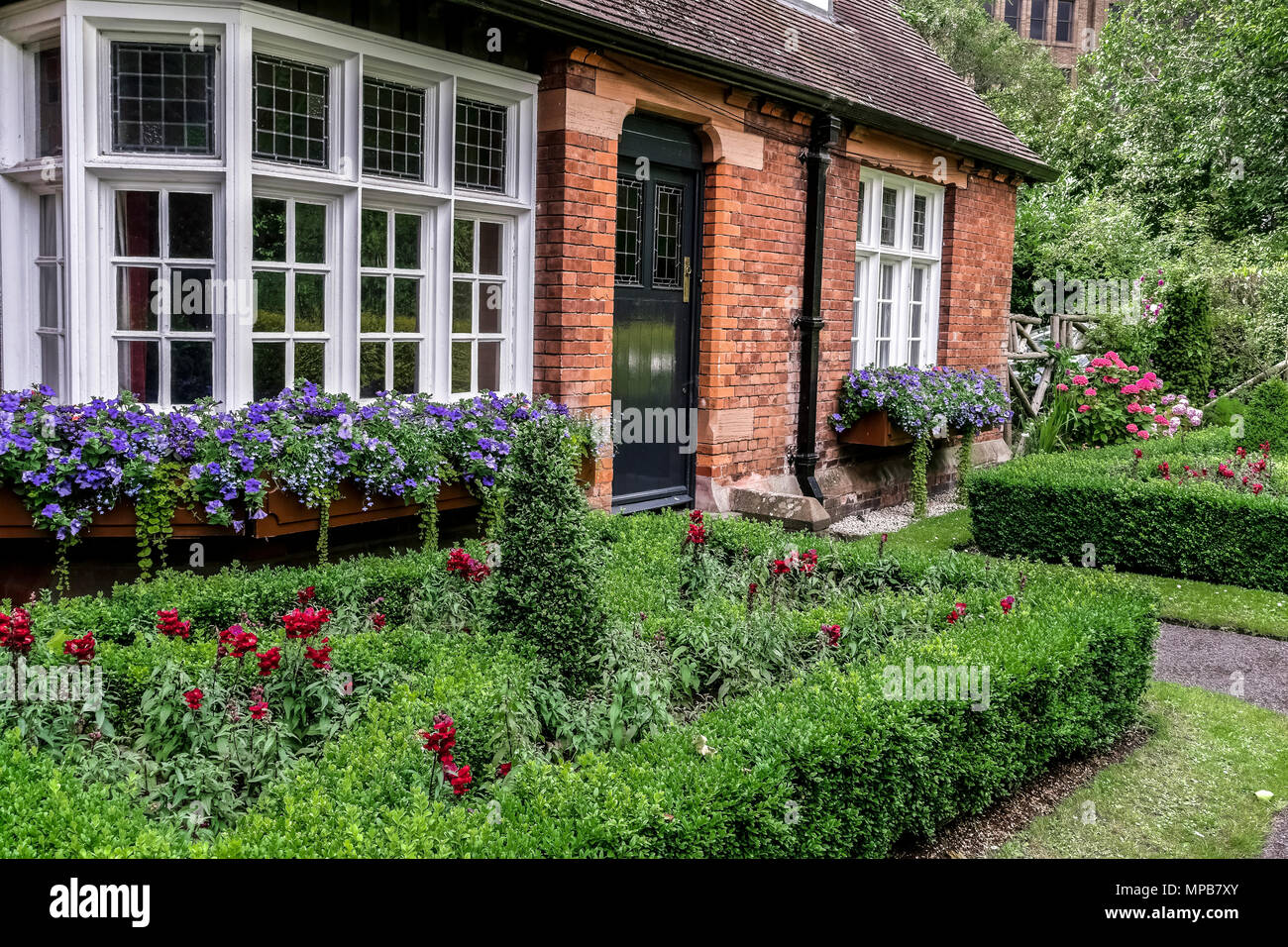 Ardilaun Lodge, St. Stephen's Green Park (1663), öffentlicher viktorianischer Garten Park, Stadtzentrum, Dublin, Republik Irland, Europa, Europäische Union, EU. Stockfoto