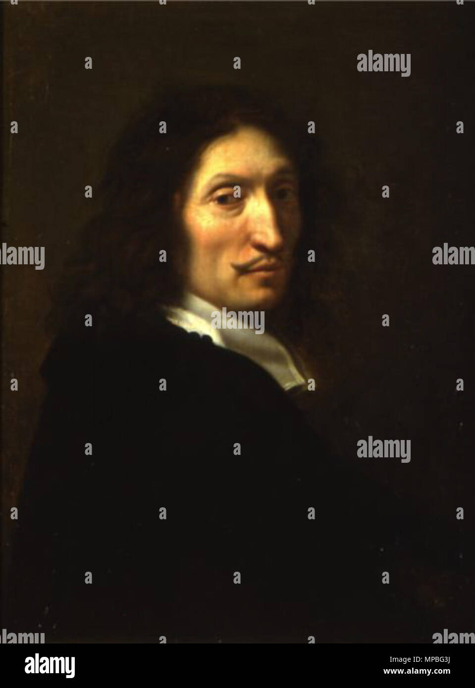 Selbstportrait zwischen 1621 und 1668. 927 Nicolas Mignard-Self-portrait Stockfoto
